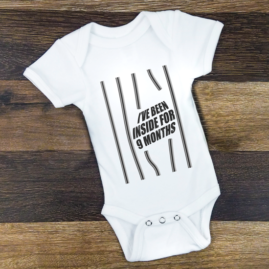 Babygrow 9 Months Inside White