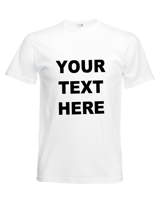 Mens Custom Printed T Shirt