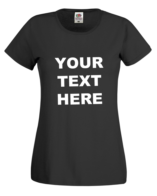 Womens Custom Printed T Shirt