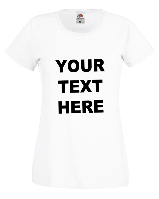 Womens Custom Printed T Shirt