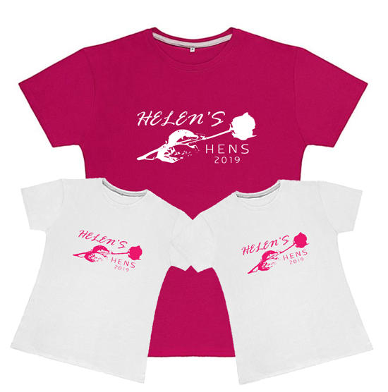 Hen Party Custom Printed T Shirts