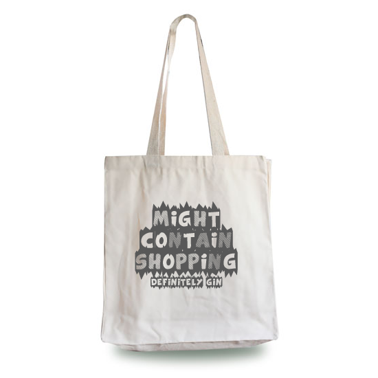 Might Contain Gin Tote Bag