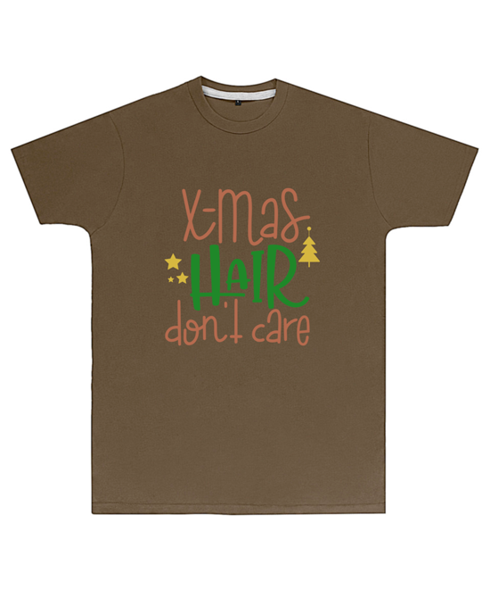 Christmas Hair Don't Care T Shirt Christmas Hair Don't Care T Shirt