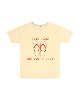 Flip Flop You Don't Stop Childrens T Shirt