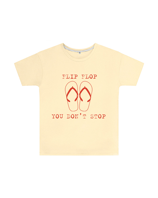 Flip Flop You Don't Stop Childrens T Shirt