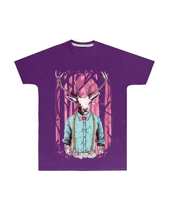 Civilised Deer T Shirt Mens Civilised Deer T Shirt Mens