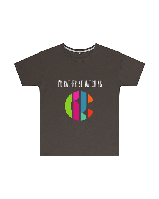 I'd Rather Be Watching CBBC T Shirt Childrens
