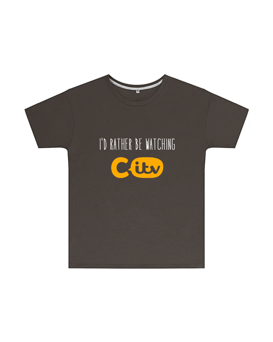 I'd Rather Be Watching CITV T Shirt Childrens
