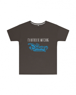 I'd Rather Be Watching Disney Channel T Shirt Childrens