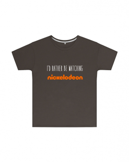 I'd Rather Be Watching Nickelodeon T Shirt Childrens