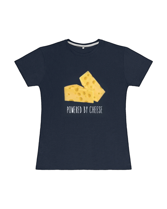 Powered By Cheese T Shirt