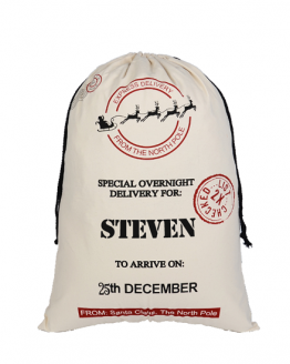 Special Overnight Delivery Santa Sack