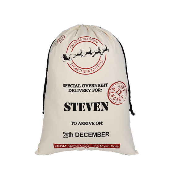 Special Overnight Delivery Santa Sack