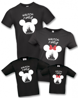 Disney Family Holiday Castle T Shirt