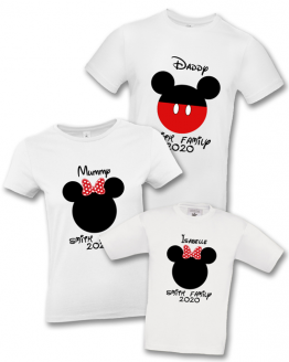 Disney Family Holiday T Shirt