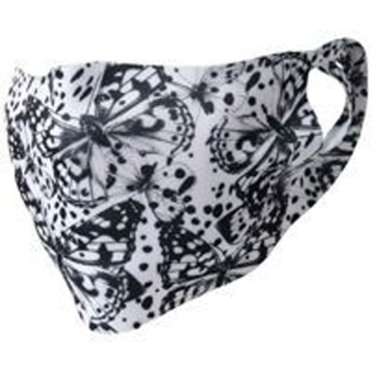 Butterfly Print Face Covering