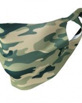 Camouflage Print Face Covering