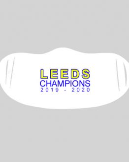 Leeds United Champions Face Covering