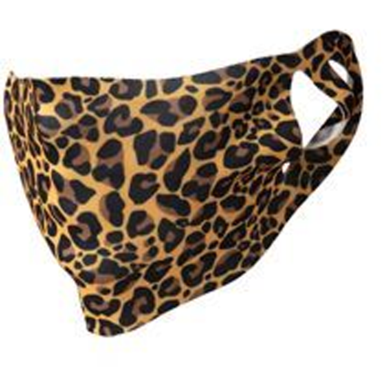 Leopard Print Face Covering