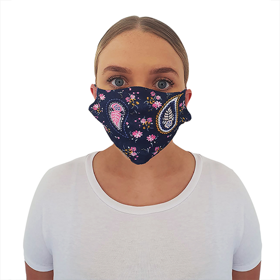 Paisley Print Face Covering