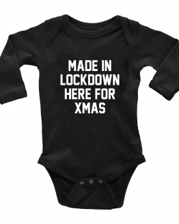 Lockdown Christmas Baby Grow
