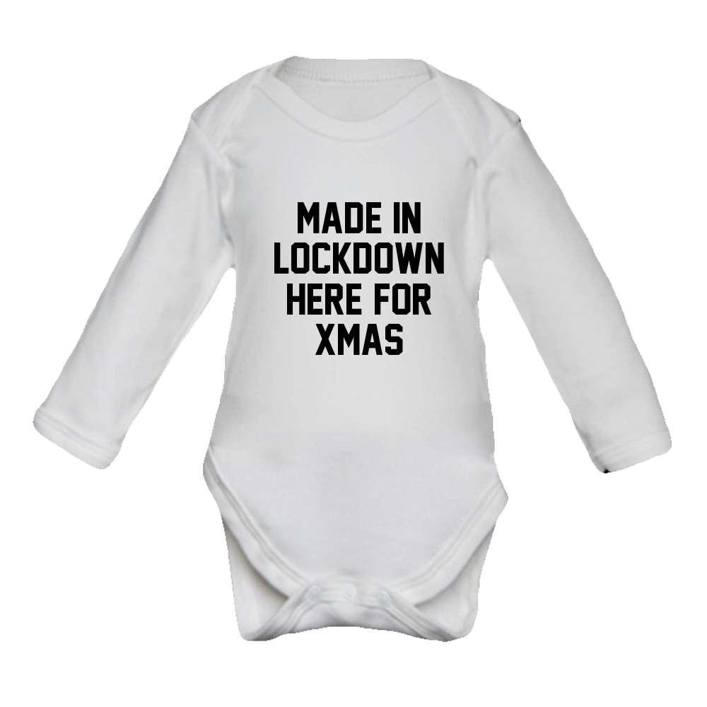 Lockdown Christmas Baby Grow