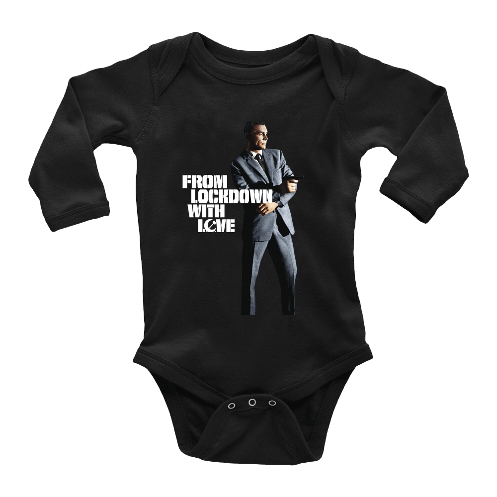 From Lockdown With Love Baby Grow